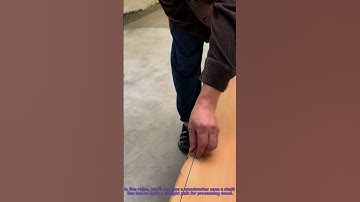 Woodworking: Using a Chalk Line to Mark Straight Paths