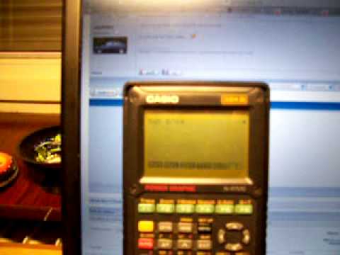 Casio fx-9750G - YouTube