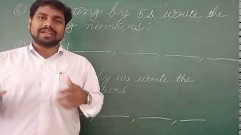 CLASS 4 MATHS (CH 1 LARGE NUMBER Ex 1.1)