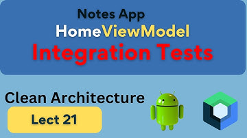 21 Integration Test of HomeViewModel | Dagger Hilt | Notes App | Jetpack Compose | Android | Rashid