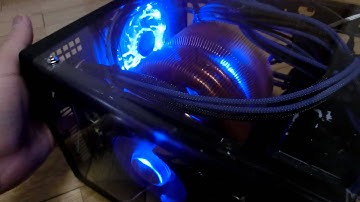 SST-SG06 MOD +　ZALMAN VF950 +　i3 2100 + GeForce 9600GT !!