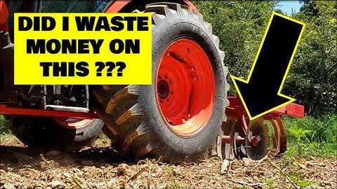 STRAIGHT DISC Chisel plow/Kioti RX7320. Do STRAIGHT DISCS do anything? Illinois land management