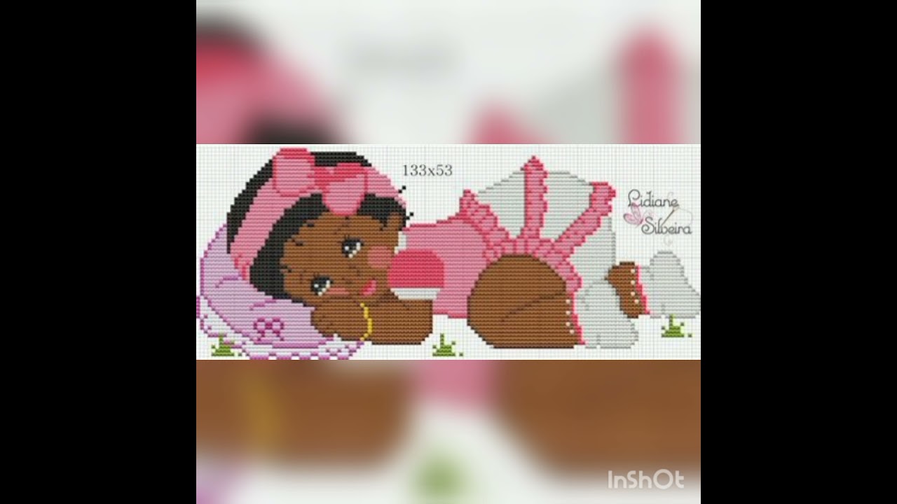 graficos ponto cruz bebê