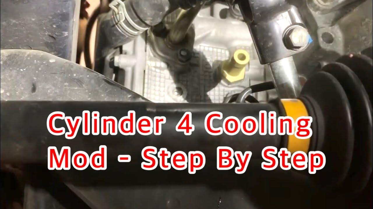 Subaru STI Cylinder 4 Cooling Mod Installation (Easy 30mins Job) - YouTube