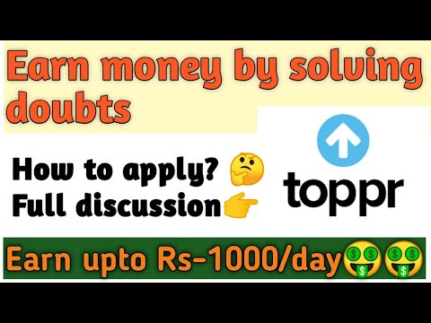 How to become a teacher on Toppr community |Episode-1| how to apply || earn money by solving doubts