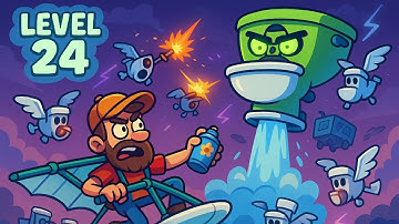 Swamp Attack 2 Level 24 Gameplay Walkthrough