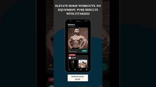 Transform at home. FitnessX: your ultimate no-gear workout app