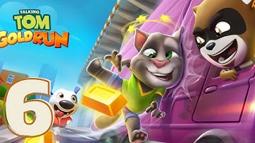 Talking Tom Gold Run Game - Android,ios Gameplay All Levels Part 6