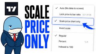 How to Scale Price Chart Only on TradingView