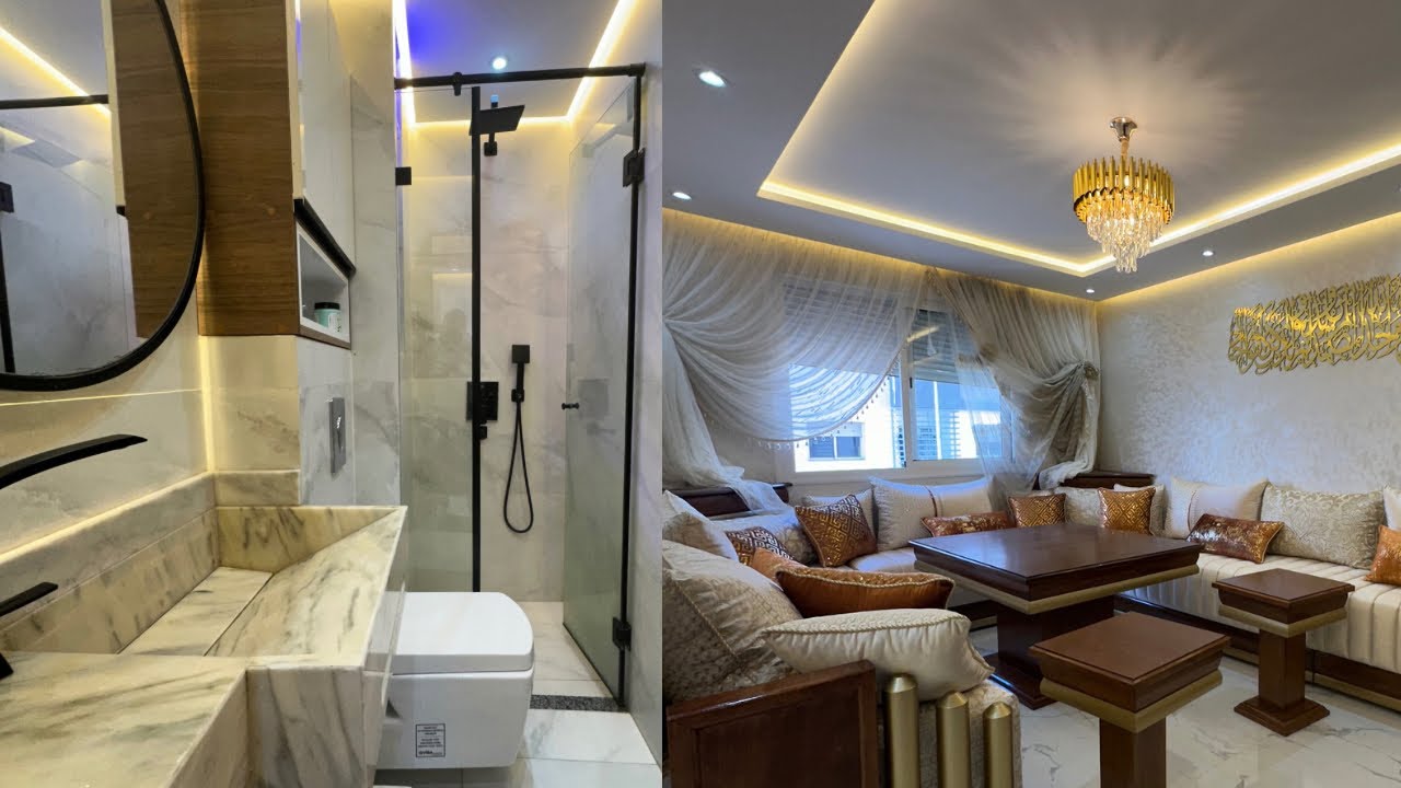 عندما تسند الأمور لاصحابها جولة شقة السكن الاقتصادي بعد الاصلاحات بوسكورة😍😍