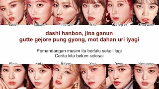 IZ*ONE - Panorama EASY LYRICS/INDO SUB by GOMAWO