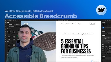 Flexible & Accessible Breadcrumbs in Webflow (Manual + Auto)