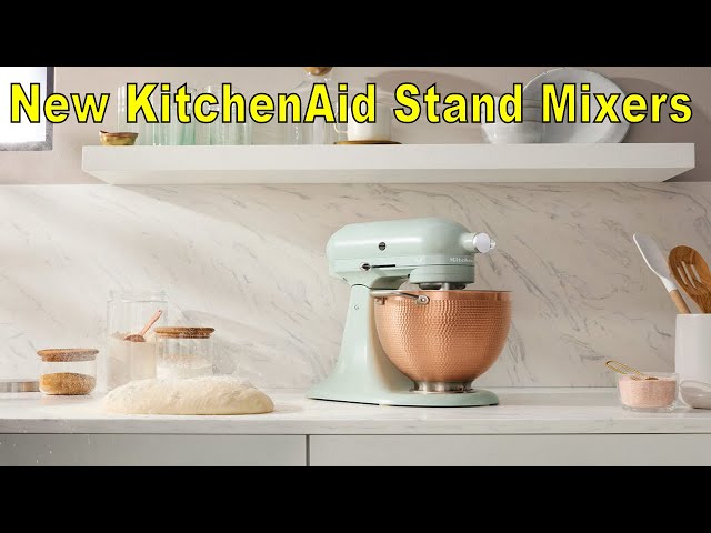 Unboxing  KitchenAid Hobnail Ceramic Stand Mixer Bowl + My Current  Collection! 