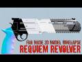 Resident Evil Requiem Revolver Fan Made 3D Model Timelapse | #ResidentEvil9 #RequiemPistol