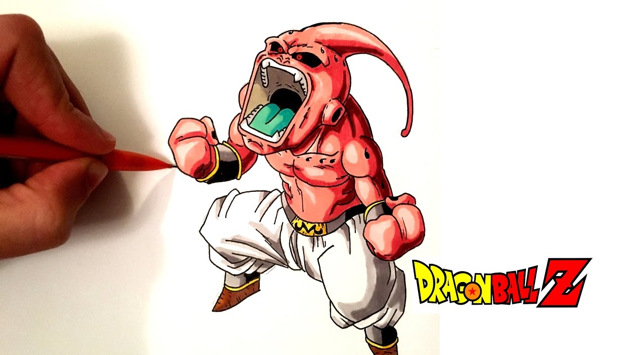 DESSIN MAJIN BUU - DRAGON BALL Z