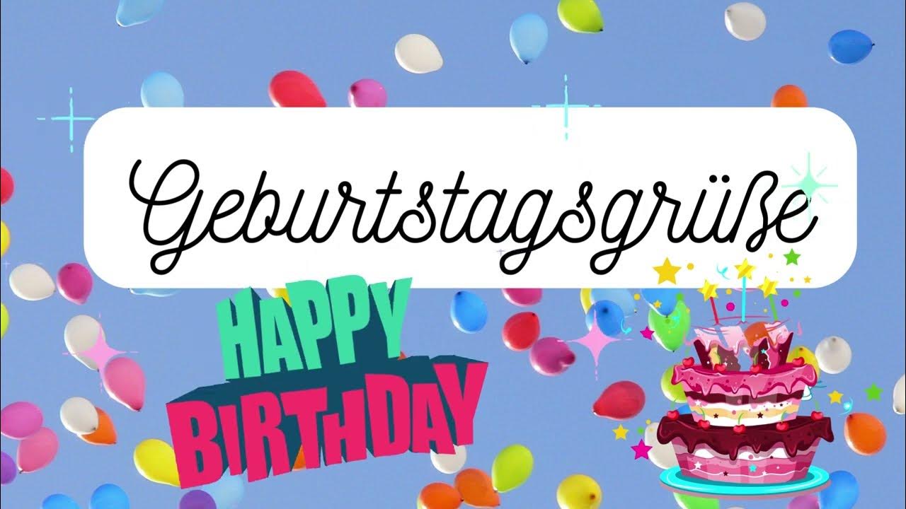 Geburtstagsgrüße YouTube