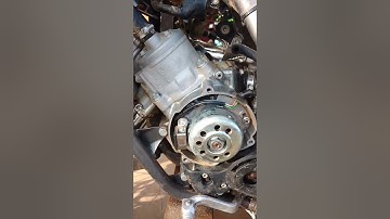 KTM ignition timing with a standard dial indicator