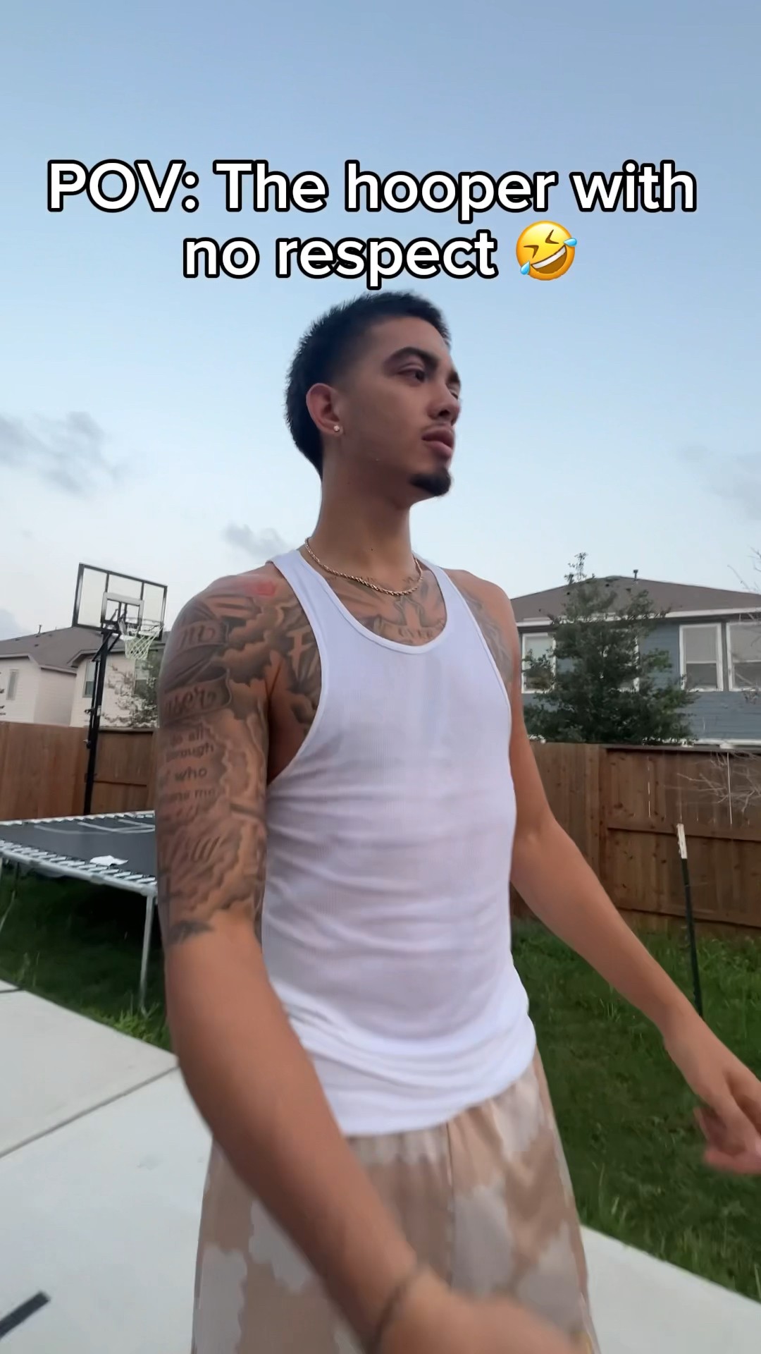 The hooper with 0 respect…?
