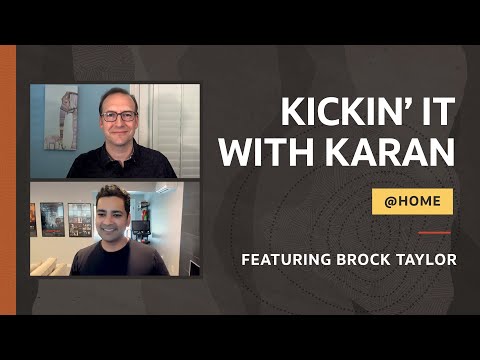 Kickin’ it with Karan @Home: Featuring Brock Taylor from Intel Episode cover