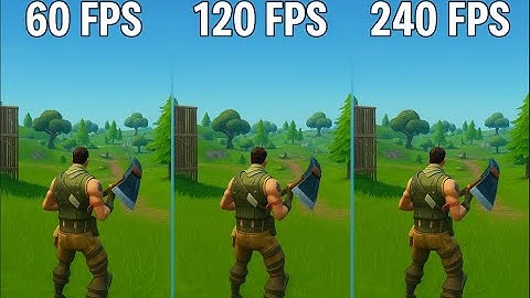 60 FPS vs 120 FPS vs 240 FPS – Can You See the Difference?