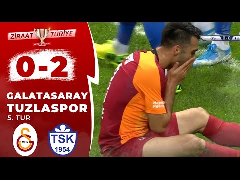 Galatasaray 0-2 Tuzlaspor MAÇ ÖZETİ (Ziraat Türkiye Kupası 5.Tur İlk Maçı) /  04.12.2019