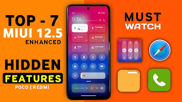 MIUI 12.5 ENHANCED HIDDEN FEATURES | TOP 5 TIPS & TRICKS | Poco M2/Pro,X3,X2,Redmi Note 9,10,9 PRIME