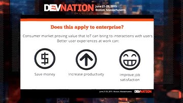 DevNation 2015 - Catherine Robson - Building your Internet of Things (IoT) user experience