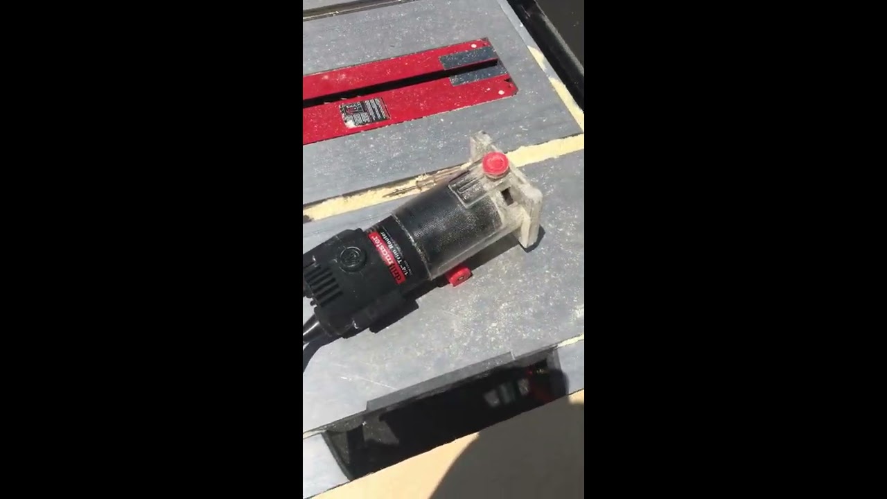 Testing New Drill Master Router YouTube