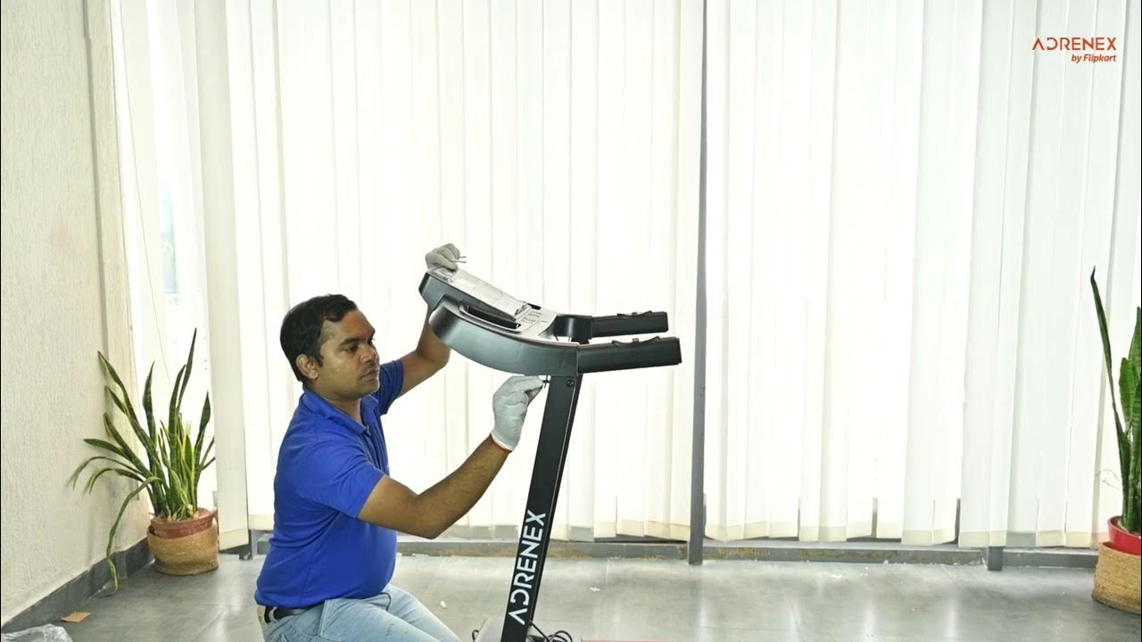 Adrenex Majesty Prime S2 With Massager Treadmill Installation Video