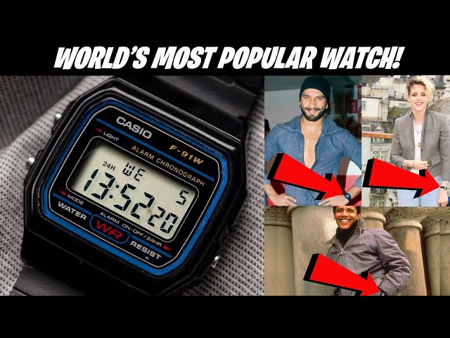 BEST WATCH EVER under ₹1000! ⚡⚡ Unboxing & Review of the CASIO F91W! 