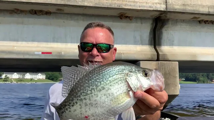 Bridge SLABS - Crappie Fishing - High Rock Lake