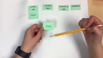 Words Their Way- Within Word Pattern Sort- Sort 12 short a and long a