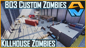 KILLHOUSE ZOMBIES! - Killhouse w/ Black Ops 1 Weapons - Black Ops III Custom Zombies
