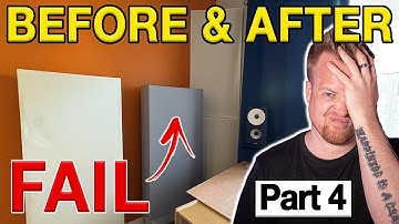 Can Acoustic Panels REALLY Fix a BAD ROOM? Before & After Measurements | Home Studio Build PART 4