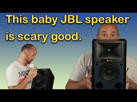 JBL 4305P Powered Bookshelf Speaker Review!