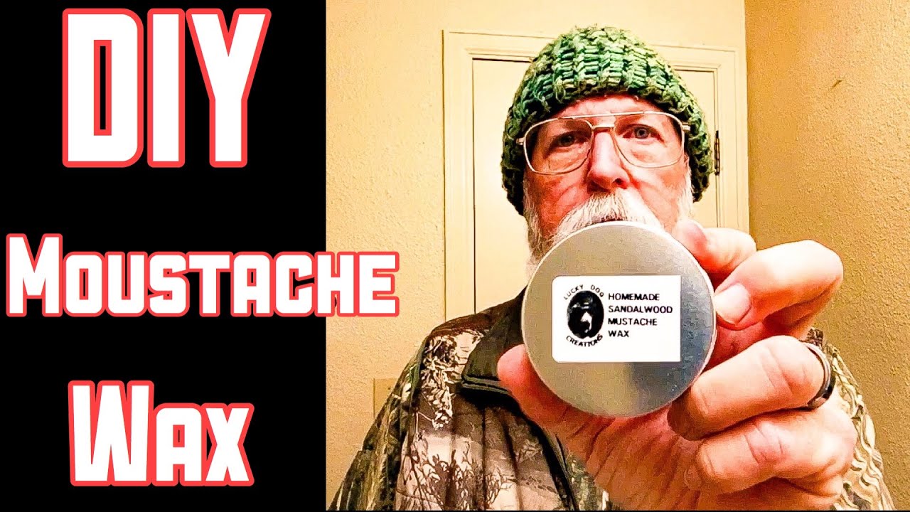 DIY Moustache Wax with Rec͏i͏pe 2020 YouTube