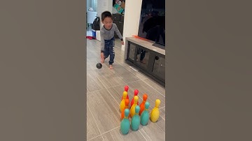 Bowling toy #bowling #lawn #toys #shorts