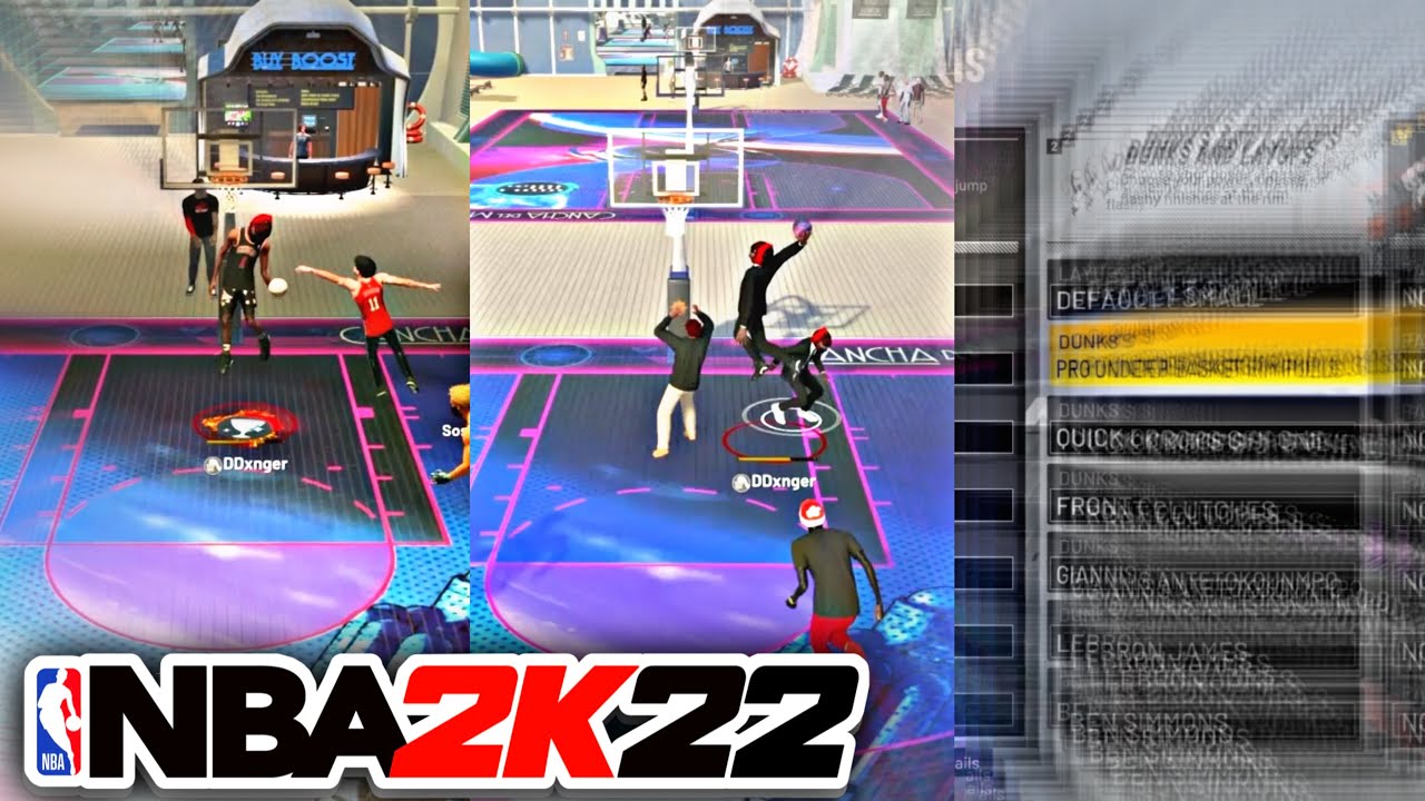 BEST DUNK ANIMATIONS & BADGES FOR GLASS CLEANING FINISHERS/ BIG MAN NBA 2K22 YouTube