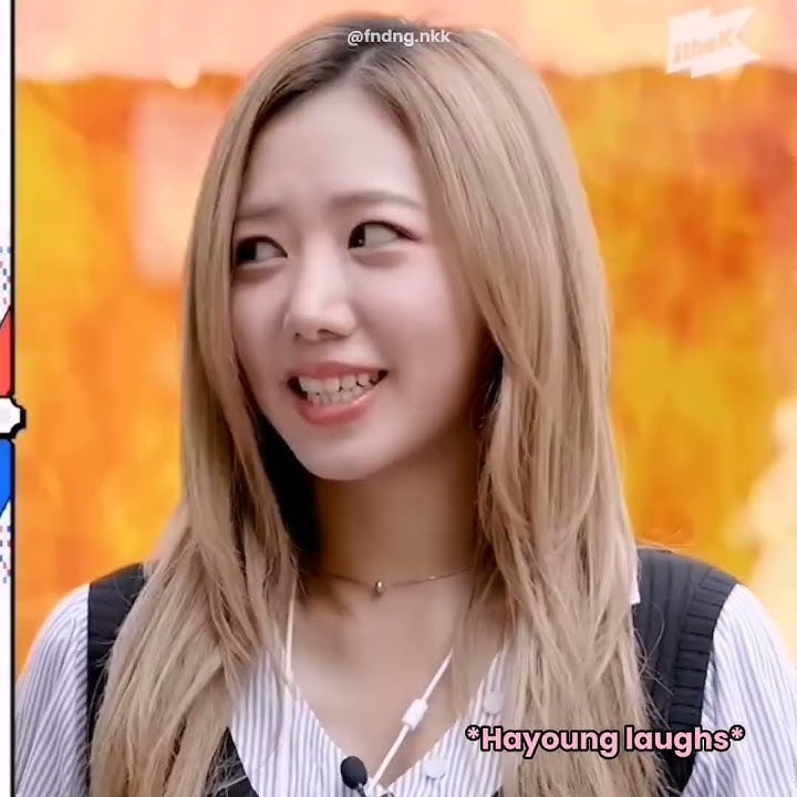 apink's hayoung pretends to be a member of another girl groups to an interviewee | Idol's Production