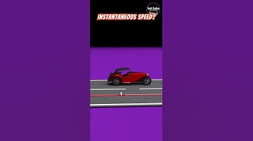4. Average Speed & Instantaneous Speed