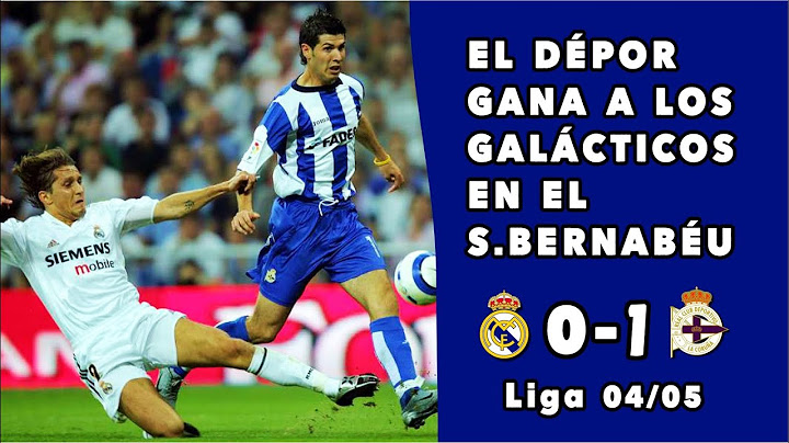 Real Madrid 0-1 Deportivo | Liga 04/05