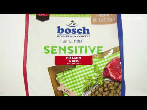 Обзор корма для собак Bosch Sensitive ягненок с рисом
