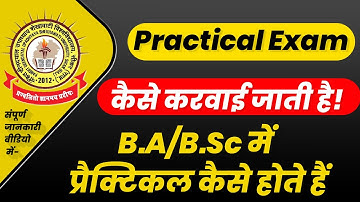 PDUSU B.A/B.Sc में प्रैक्टिकल कैसे होते हैं  | B.A/ B.Sc में Practical Exam कैसे करवाई जाती है!