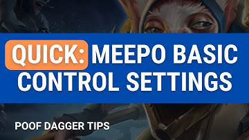 Master Meepo in Minutes: Basic Controls & Poof Dagger Tips for Dota 2
