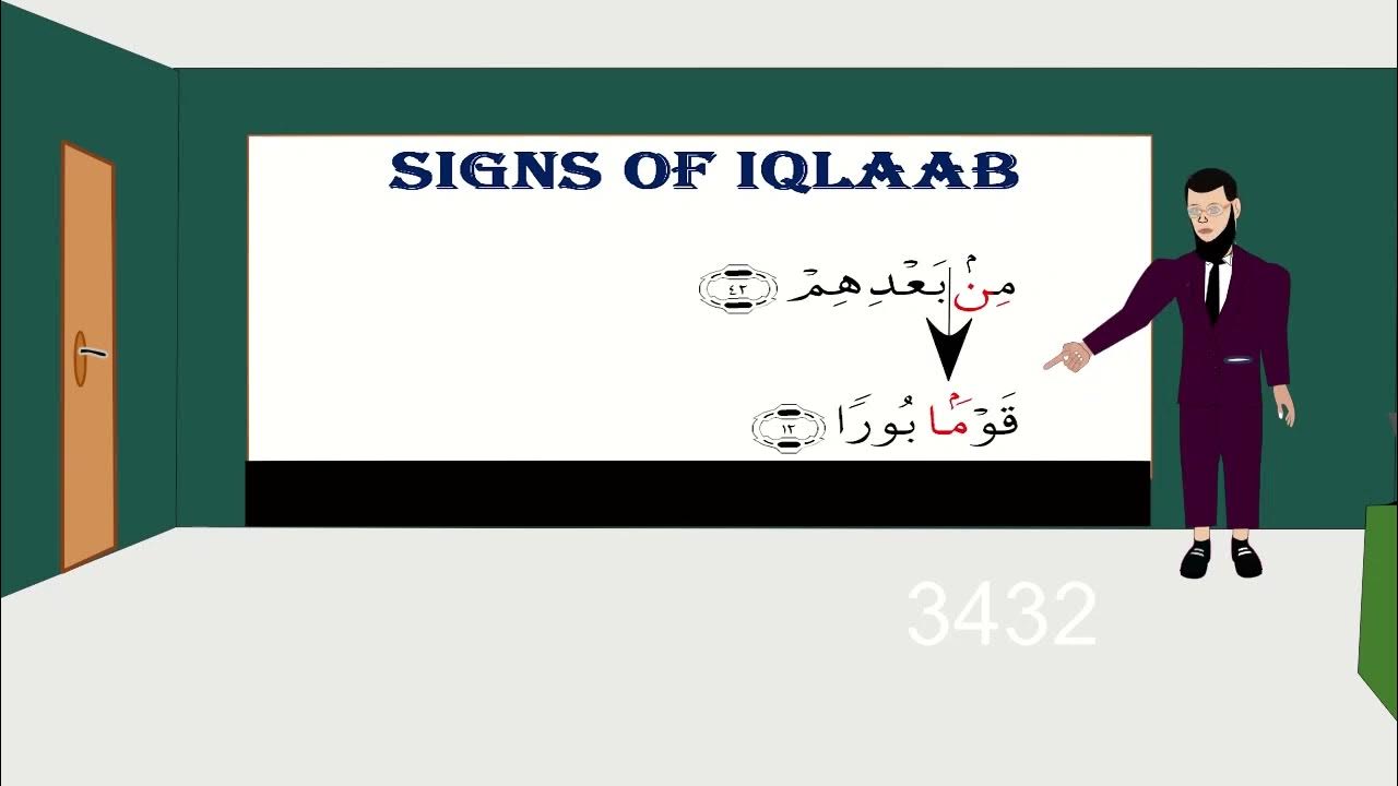 Tajwid class 10 signs to know the rules of noon saakinah youtube