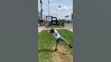 MN Vikings training camp 8/11/2025! #Vikings #football#ashtonjoren #riskey #9yrsold