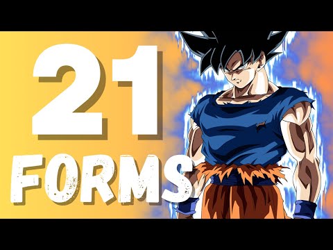 21 Super Saiyan Forms 