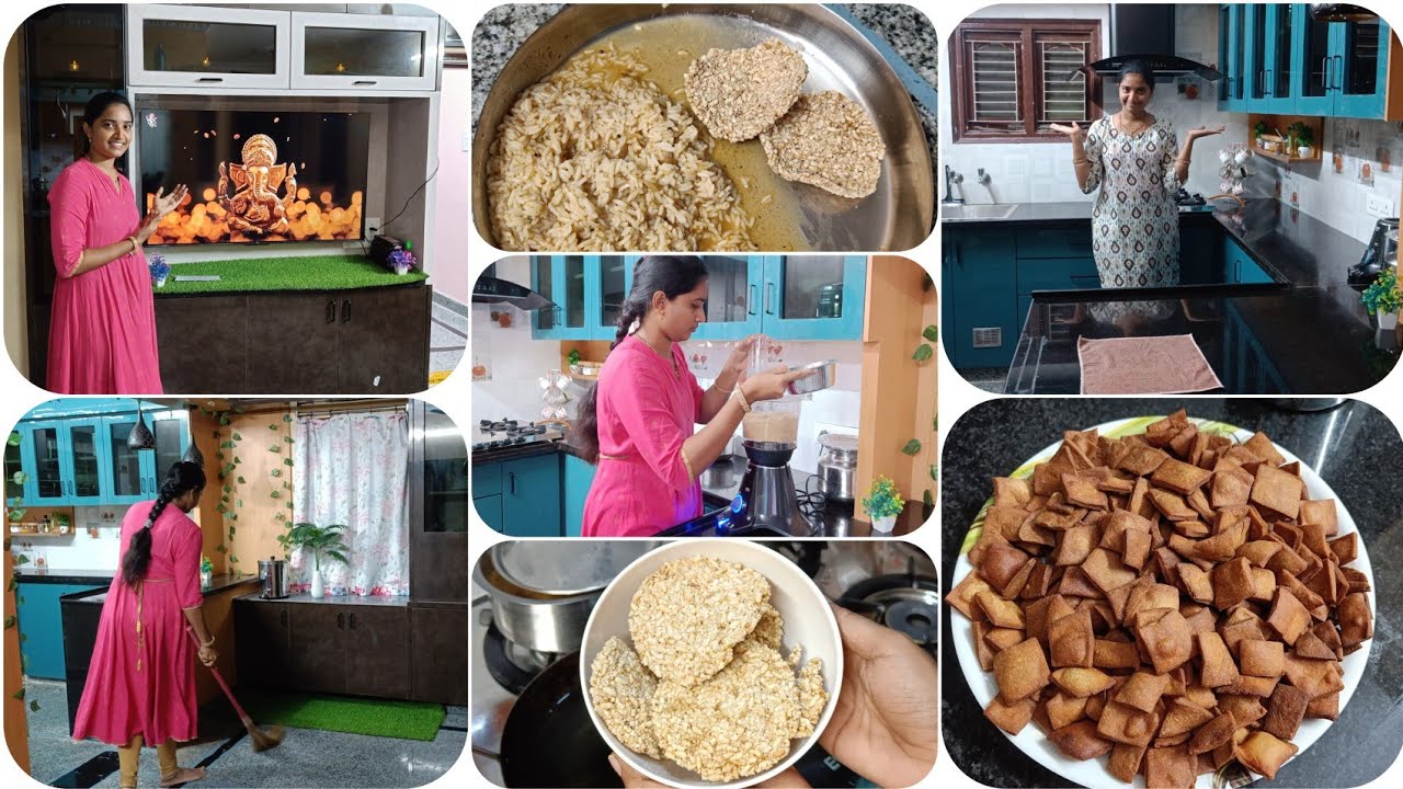 మన ఇంటికి కొత్త TV వచ్చేసింది|మా పిల్లలు ఇష్టంగా తినే snack|బెల్లం గోధుమపిండితో ఇలా try చేసి చూడండి.