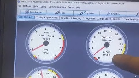 Classicdaily tech tip about large injectors and tuning idle with small pulse width.