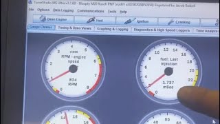 Classicdaily tech tip about large injectors and tuning idle with small pulse width.